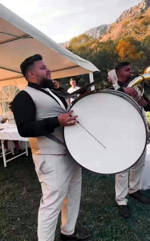 Trubači Podgorica na veselju