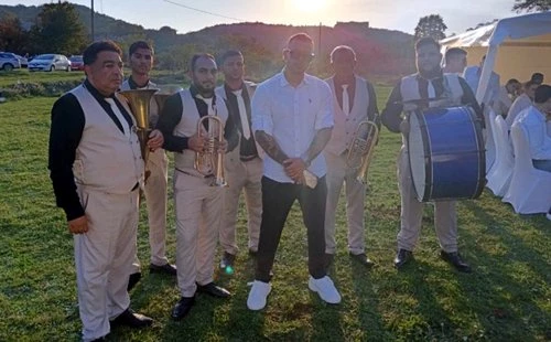 Trubači Podgorica na veselju