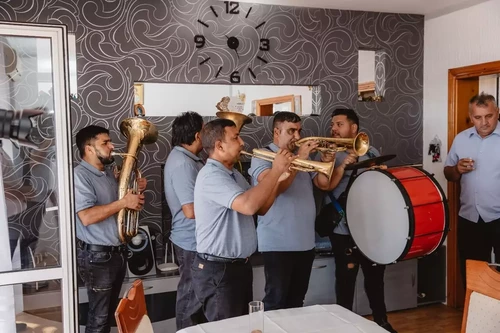 Trubači Podgorica na veselju