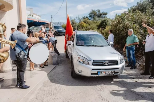 Trubači Podgorica na veselju