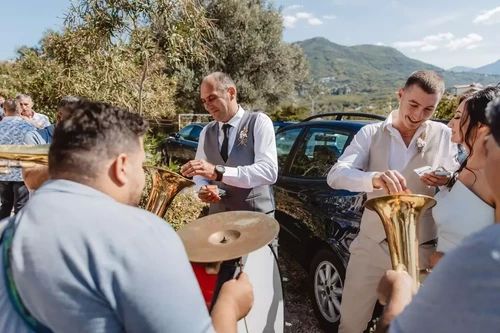 Trubači Podgorica na veselju