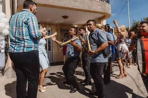 Trubači Podgorica na veselju