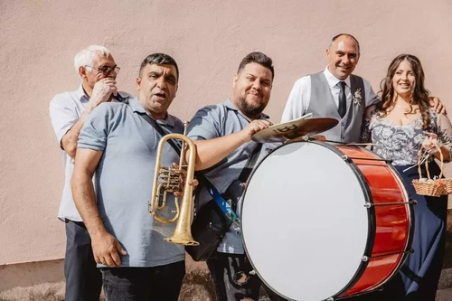 Trubači Podgorica na veselju